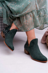 Dámska koža Maciejka Green Boots 04091-19