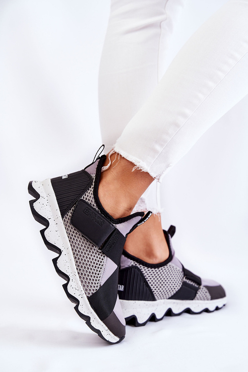 Dámska veľká hviezda KK274546 Gray-Black