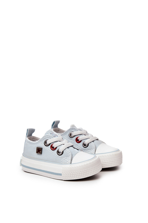 Dětské Klasické Tenisky Nízké BIG STAR HH374198 Modré