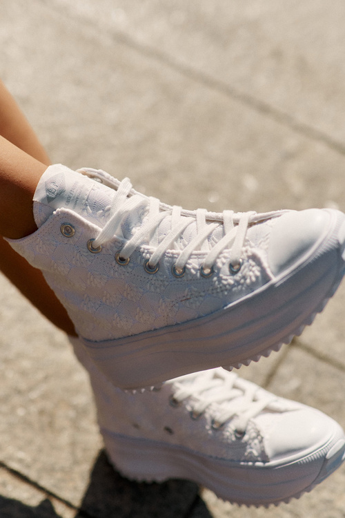 Vysoké Dámské Tenisky Lee Cooper LCW-25-31-3461L Bílé