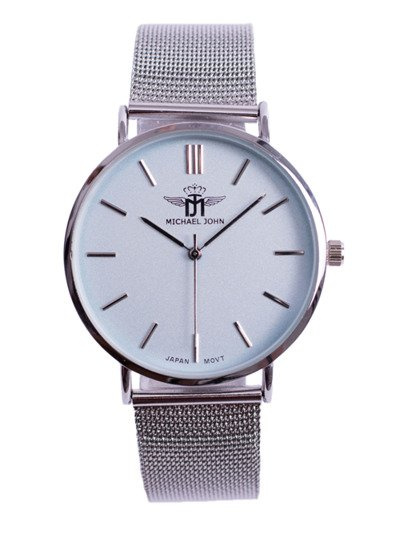 Dámske hodinky Michael John Florence Silver Blue 40 mm