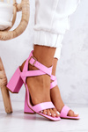 Elegantné sandále na Post Pink Michele