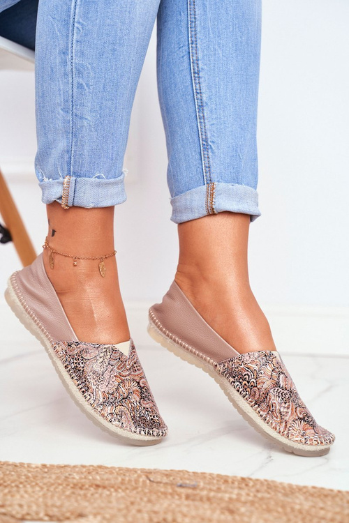 Dámsky balerinas Maciejka Kožená béžová béžová 01930-59/00-0