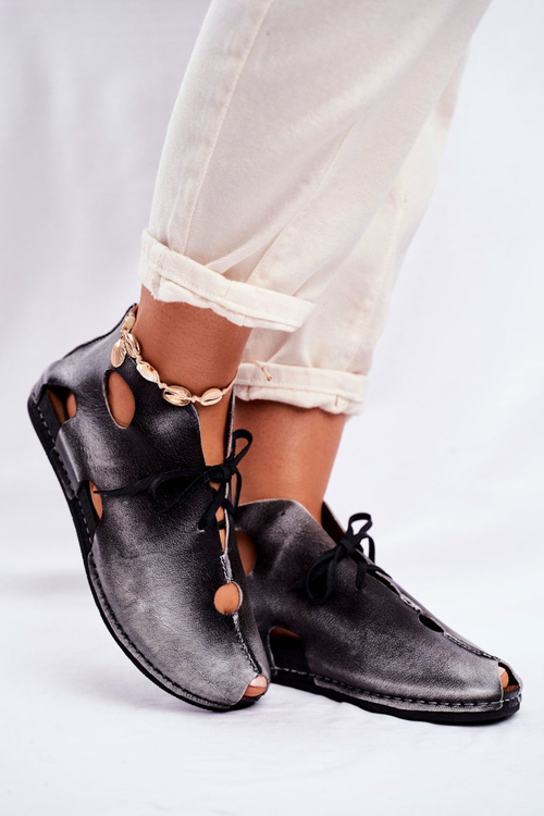 Dámské Polobotky Maciejka Šedé 03426-03