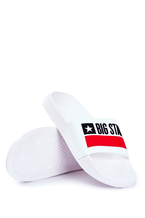 Pánske papuče Big Star Classic White GG174938