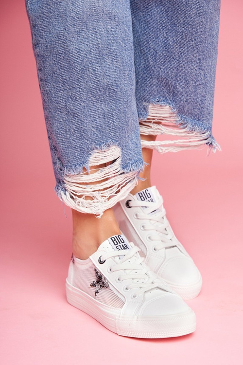 Dámske tenisky Big Star White FF274487