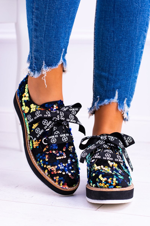 Lu Boo Dámske topánky Suede multikolor Moonlight