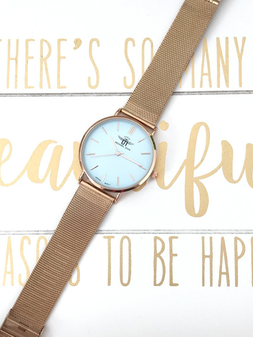 Dámske hodinky Michael John Florence Blue Shield 40 mm