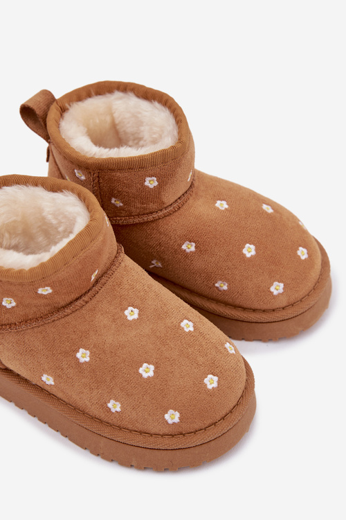 Detské snehule zdobené kvetmi Camel Gracina