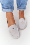 Ženský semišový Moccasins S.Barski Gray