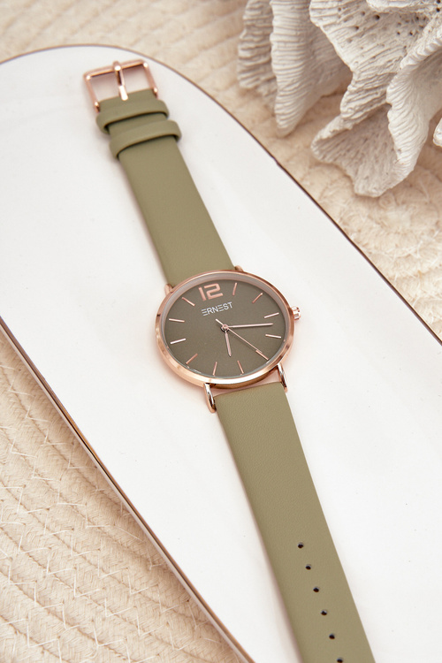 Dámske hodinky Ernest Light Green Sandmill