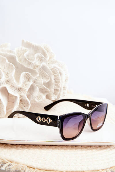 Dámske Slnečné Okuliare UV400 Čierne