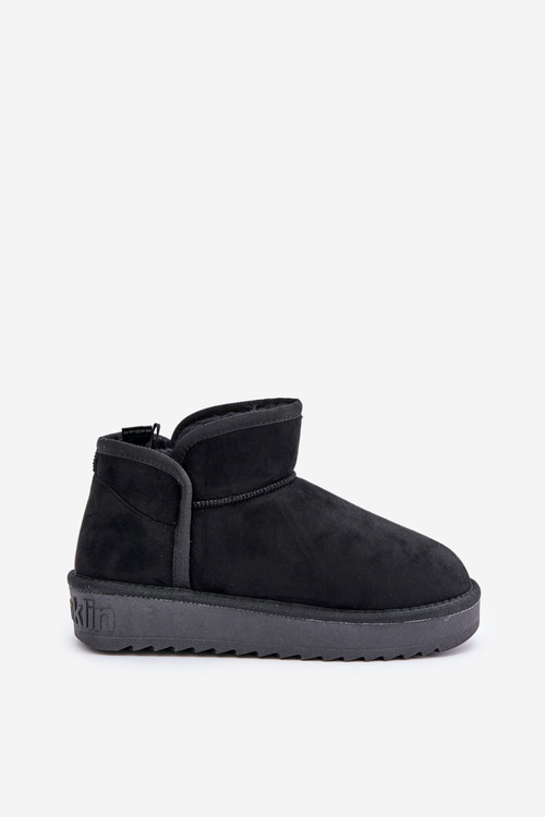 Dámske Snehové Topánky Na Platforme D.Franklin DFSH370010 Čierne