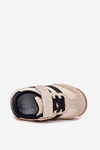 Detské Sneakers Športová Obuv Na Suchý Zips Béžová Viona