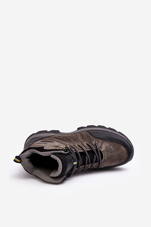 Mužské Trekkingové Trapery Šedé Fontanoe