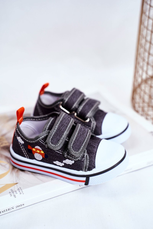 Dětské tenisky se suchým zipem sede Nimalo