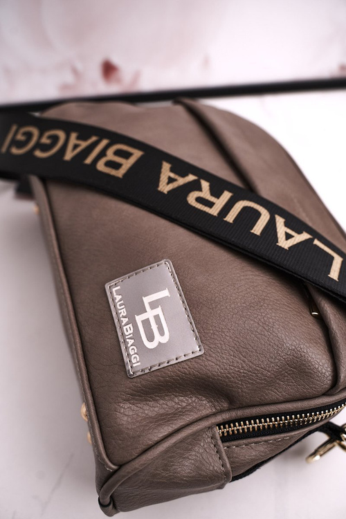 Kabelka listonoška Kufr LAURA BIAGGI Béžová