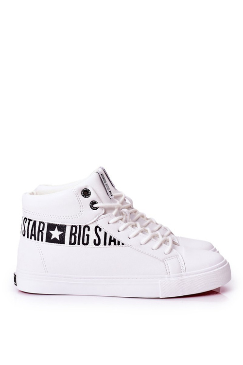 Pánské Tenisky Big Star Vysoké Bílé EE174340