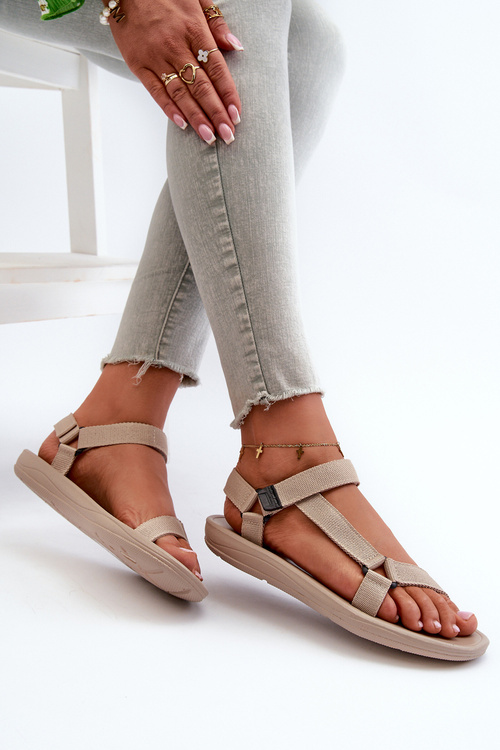 Dámske Športové Sandále Bežové Ultimate