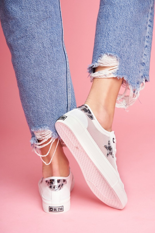 Dámské Tenisky Big Star Bílé FF274487