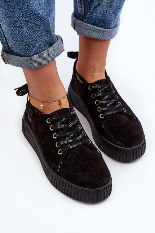 Dámské tenisky Big Star NN276005 Memory Foam System Černé