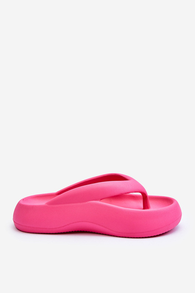 Dámske penové žabky ružové roux