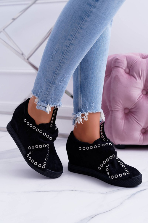 Dámská obuv sneakers Černé LU BOO Margo