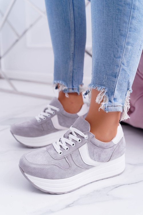 Šedá dámska športová topánky Sportfreak