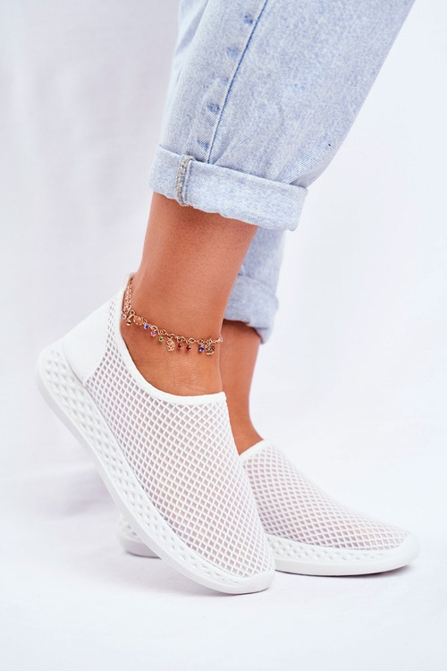 Dámská Sportovní Obuv Slip-on bílé Gestacio