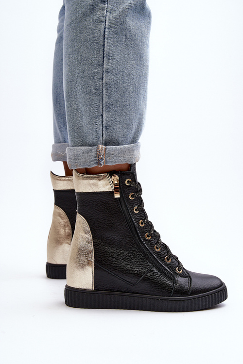 Zazoo 3081 Kožené Dámske Topánky Na Kotníku Čierne