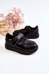 Black Frillo Children's Low Sports Shoes topánky