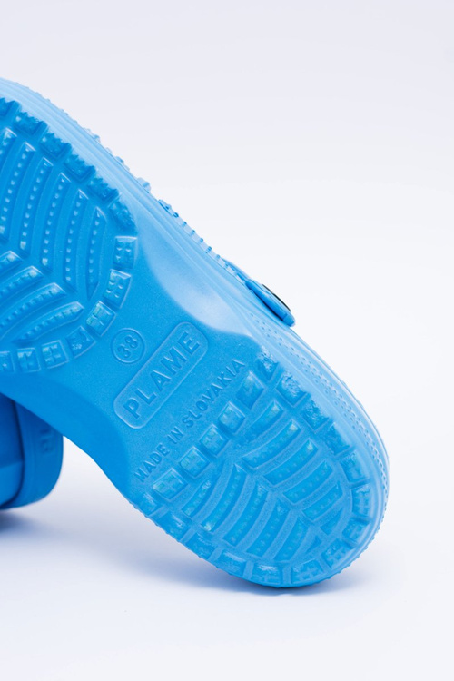 Dámska penová flip -flops eva modrá