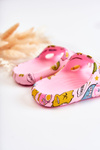 Ľahké detské flip -flops ružové Astro