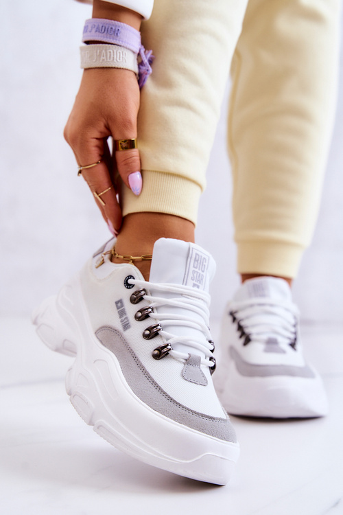 Dámske športové topánky tenisky Veľká hviezda JJ274A220 biela