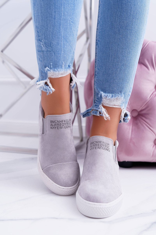 Dámská obuv sneakers tenisky Lu Boo šedé Kaori