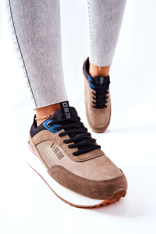 Pamäťová pena veľká hviezda ii274407 pamäťová topánky hnedo-čierna