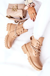 Kotníkové Boty Béžové Izzy