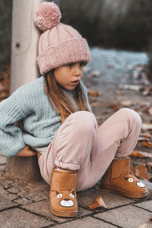 Detské izolované topánky Snehové topánky Camel Vavena