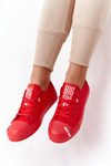 Dámska veľká hviezda HH274677 Red Sneakers