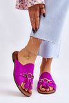 Dámske topánky Suede Lewski 3226 Fuchsia