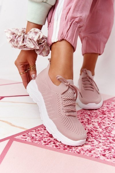 Dámská Sportovní Boty Sneakers Růžové Ruler