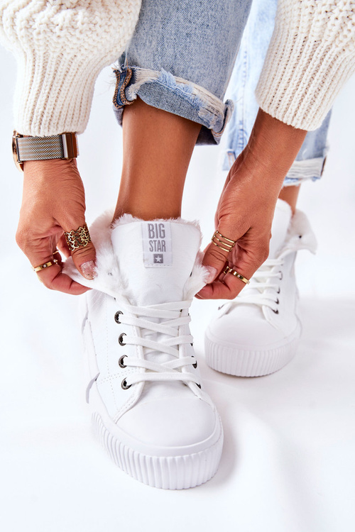 Ženská izolovaná veľká hviezda II274156 Biele tenisky