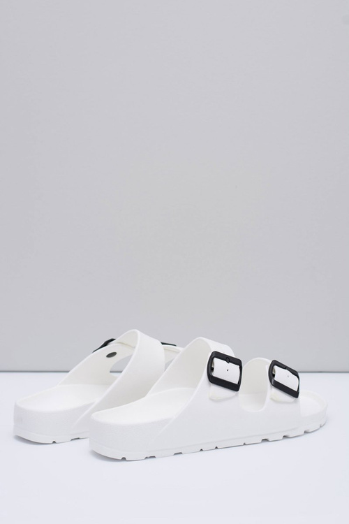 Pánske biele záhradné svetlo flip -flops