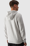 Pánská Mikina Na Zip S Kapucí Šedá 4FWMM00TSWSM1466-27M