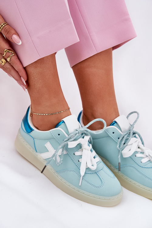 Nízke Dámske Športové Topánky S Leopardím Vzorom Mätová Zelevelis