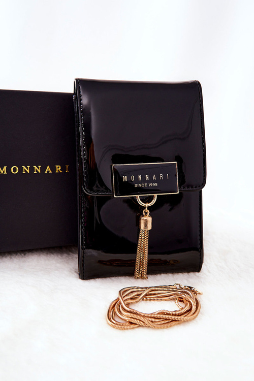Dámská kabelka Monnari Lakované BAG5130-M20 Černá