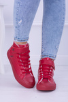 Veľká hviezda V274529FW Red Leather Sneakers