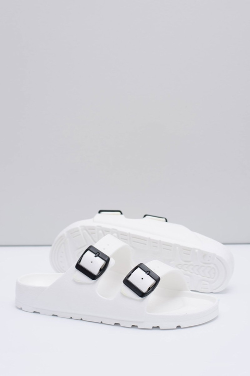 Pánske biele záhradné svetlo flip -flops