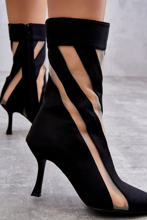 Módne vysoké ženské topánky na vysokej podpätku deyna