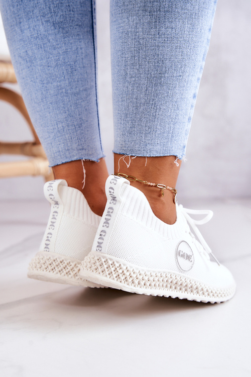 Dámske športové topánky Goe JJ2N4151 biela